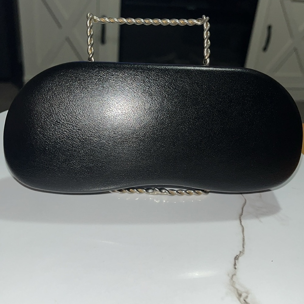 Ray-Ban Eyeglass frame case black unisex w lenses cloth, eyeglasses not included - Picture 3 of 8